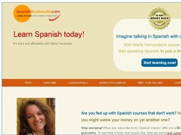 Go to: Learn Spanish With Maria Fernandez