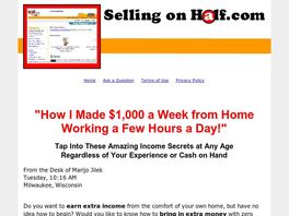 Go to: The Secrets To Making $4,000 Net Per Month Selling On Half.com