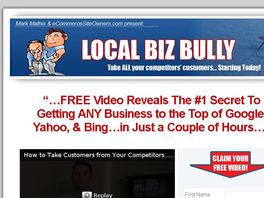Go to: Small Business Marketing Domination System Revealed - $73.50 Per Sale!