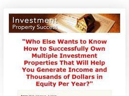 Go to: Investment Property Success