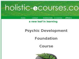 Go to: Psychic Development Foundation Course