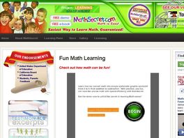Go to: Math Learning is Fun and Easy