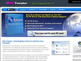 Go to: Max Tweaker - Registry Cleaner & Windows Optimizer