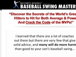 Go to: Baseball Swing Mastery