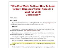Go to: Gow Stunning Roses
