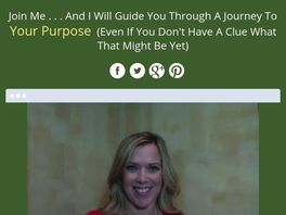 Go to: Pursuing Purpose: A Journey To Discover Your Big Why!