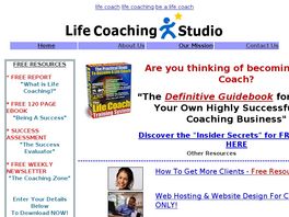 Go to: The Life Coaching Studio.