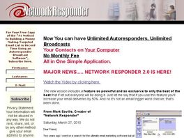 Go to: Network Responder Autoresponder