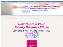 Go to: How To Grow Your Beauty Business.