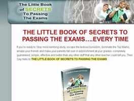 Go to: The Little Book Of Secrets To Passing The Exams
