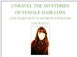 Go to: Unravel The Mysteries Of Female Hair Loss