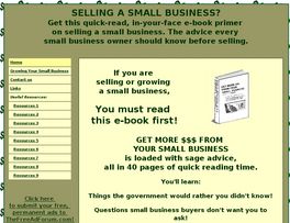 Go to: Small Business Pays.