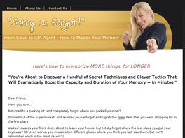 Go to: Master Your Memory.