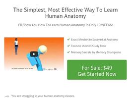 Go to: Human Anatomy Online Course - 50% Comms - $24.50/sale