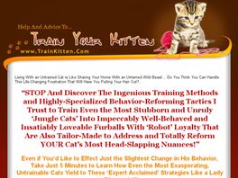 Go to: Easy Cat Training Home Study Course