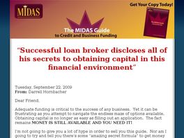 Go to: Midas Guide to Credit and Business Funding