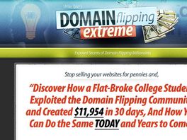 Go to: Domain Flipping Extreme - Exploited Secrets Of The Domain Community