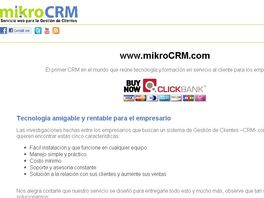 Go to: Servicio web para el Servicio al Cliente en microempresas