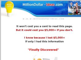Go to: How To Turn Your Ideas / Inventions Into Millions.