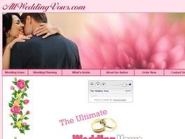Go to: Wedding Vow writing tool & Wedding Planning Guide