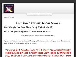 Go to: Zox Pro Training - Photographic Memory - Super Genius Brain Power