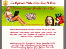 Go to: Tu Opinion Por Dinero | 75% De Comision