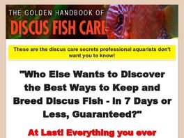 Go to: The Golden Book Of Dicus Fish Care