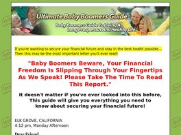 Go to: Ultimate Baby Boomers Guide For Success And Prosperity.