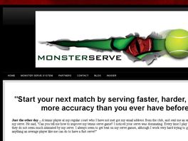 Go to: The Monster Serve - Ebooks On How To Improve A Tennis Players Serve