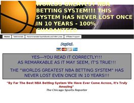 Go to: Worlds Greatest Sports Betting Systems!!!