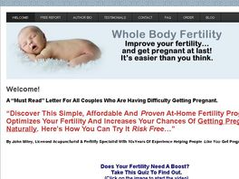 Go to: Whole Body Fertility(tm) Complete Guide To Getting Pregnant Naturally.