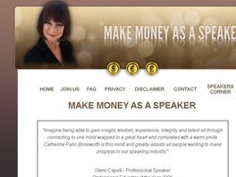 Go to: Make Money As A Speaker