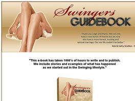 Go to: Swingers Guidebook - Learn About The Swinger Lifestyle.