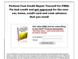 Go to: Quick Credit Fix Blueprint - Bad Credit Repair Guide