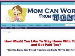 Go to: Mom Can Work From Home.