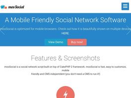 Go to: Moosocial - An Open Source Software For Niche Social Network Websites