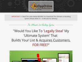 Go to: The Ultimate List Building System