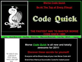 Go to: Code Quick 2, The Fastest Way To Master Morse Code