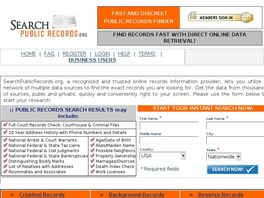 Go to: Cash In On The Public Records Niche!