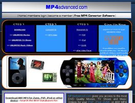 Go to: Unlimited Mp4 Downloads By MP4advanced.