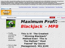 Go to: Maximum Profit Blackjack.
