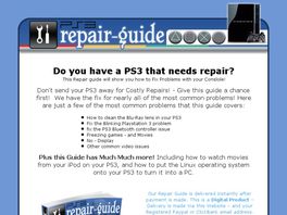 Go to: Ps3 - Sony PlayStation 3 Console Repair Guide.