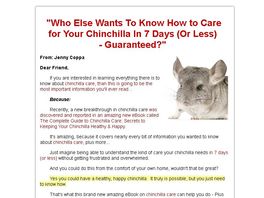 Go to: The Complete Guide To Chinchilla Care