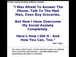 Go to: Overcoming Social Anxiety Guide.