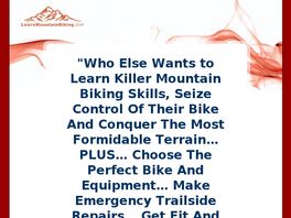 Go to: How To Master Mountain Biking