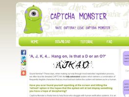 Go to: Captcha Monster - Captcha Solving Add-on For Firefox