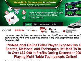Go to: Online Poker Multi-Table Tournament Dominator