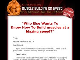 Go to: Muscle Building On Speed.