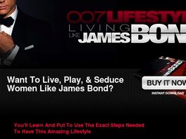Go to: 007 Lifestyle - Living Like James Bond