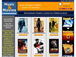 Go to: Music & Movies Download.